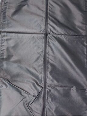 Tumi Black Quilted Puffer Organizer Cover with Center Zipper